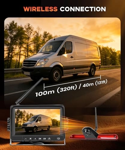 Wireless Backup Camera Set - Night Vision 1080P