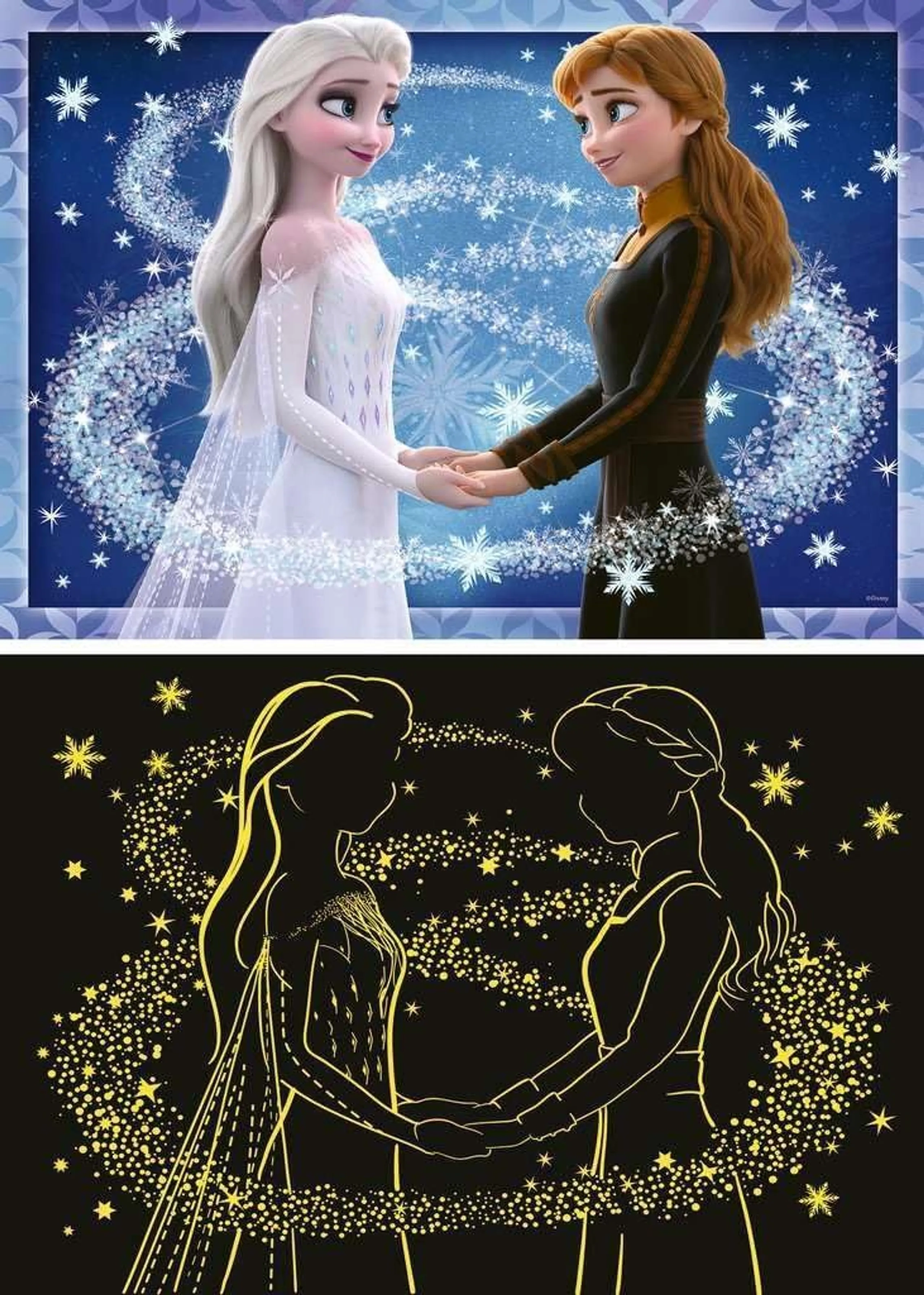 Frozen 2 Enchanting Sisters Puzzle - 200 pcs