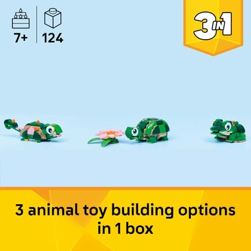 LEGO Creator Turtle With A Water Lily Flower (31377)