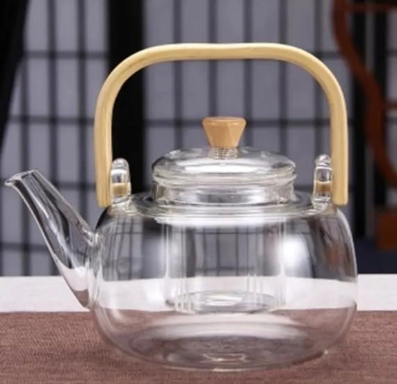 Glass Teapot - Glass 900ml + Mug