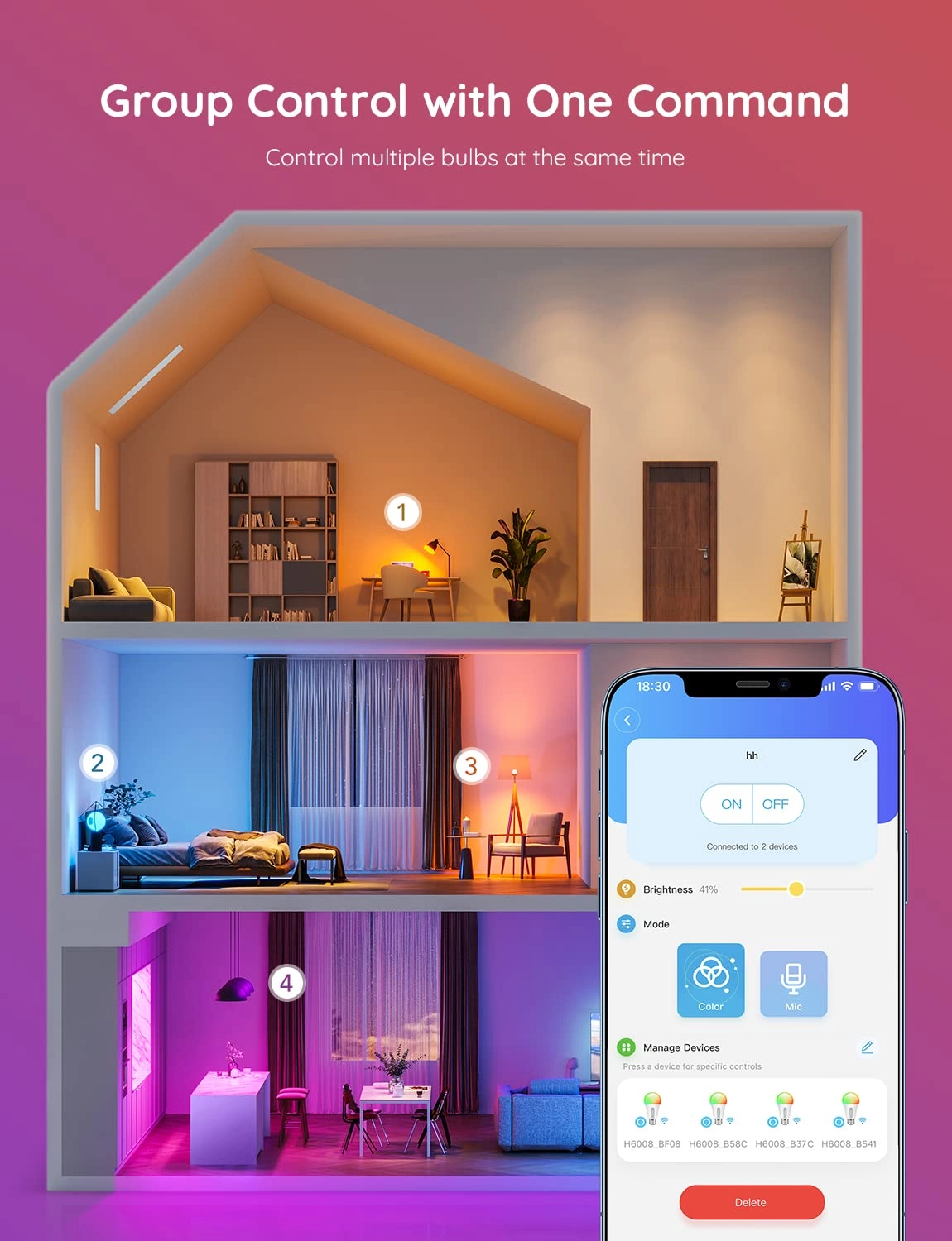 Smart Wifi&BLE Light Bulb