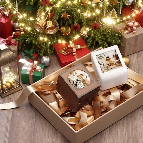 Acrylic Polaroid Frame & Photo Storage Box - 1 Pack 4.2”x3.5”