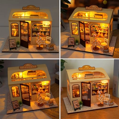 DIY Miniature House Kit - Bakery Shop