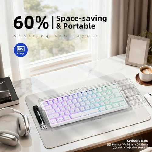 Wireless Mechanical Keyboard - Wired/Wireless