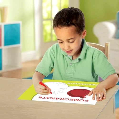 Color & Clean Flash Cards - 3 Years and Above 14 pieces