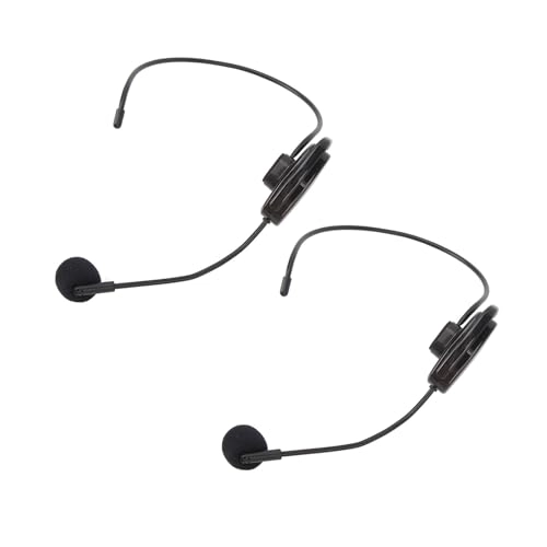 Wireless Microphone Headset - 2 x Microphone 2.4g
