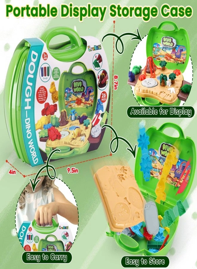 Dinosaur Color Dough Toys - 37 pcs