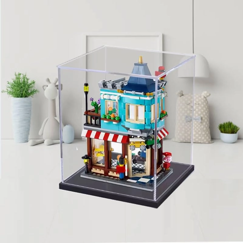 LEGO Display Case (31105) - Clear Acrylic Black Bottom