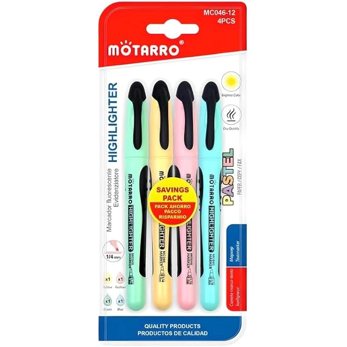 Highlighter - Assorted Colors 1/4mm