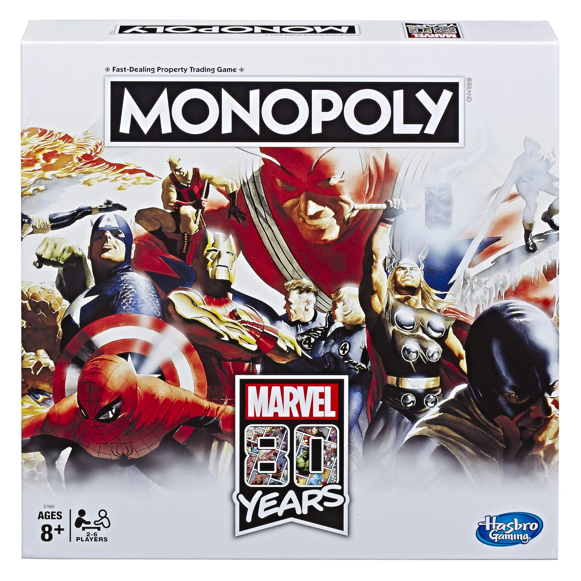 Hasbro Monopoly: Marvel 80 Years Comics (French)