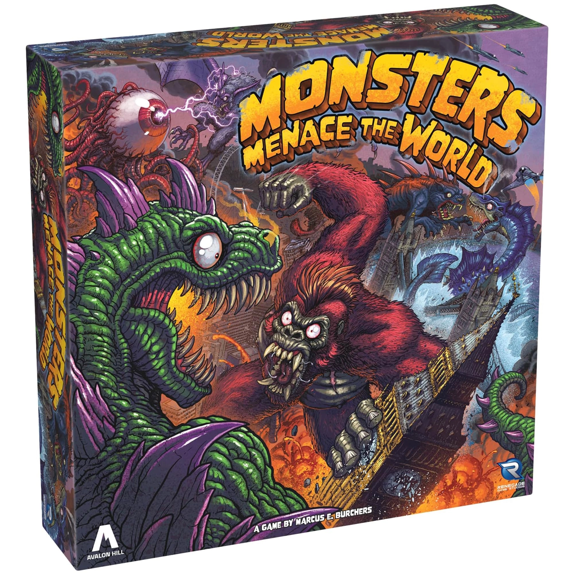 Renegade Game Studios Monsters Menace - Strategy Miniatures