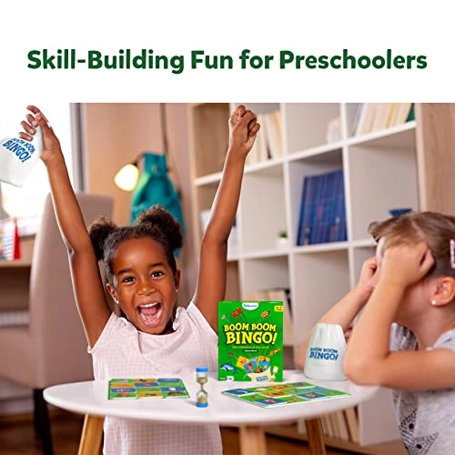 Bingo Preschool Board Game - Ages 4 to 7 63 pieces