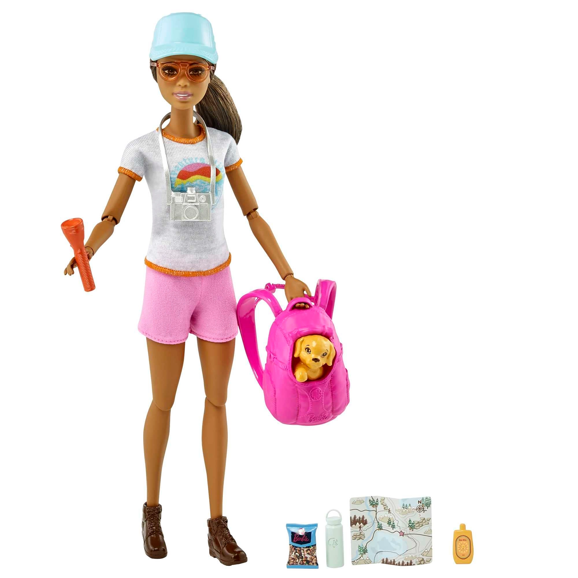 Barbie Self-Care Series - Brunette Puppy Backpack Ages 3+