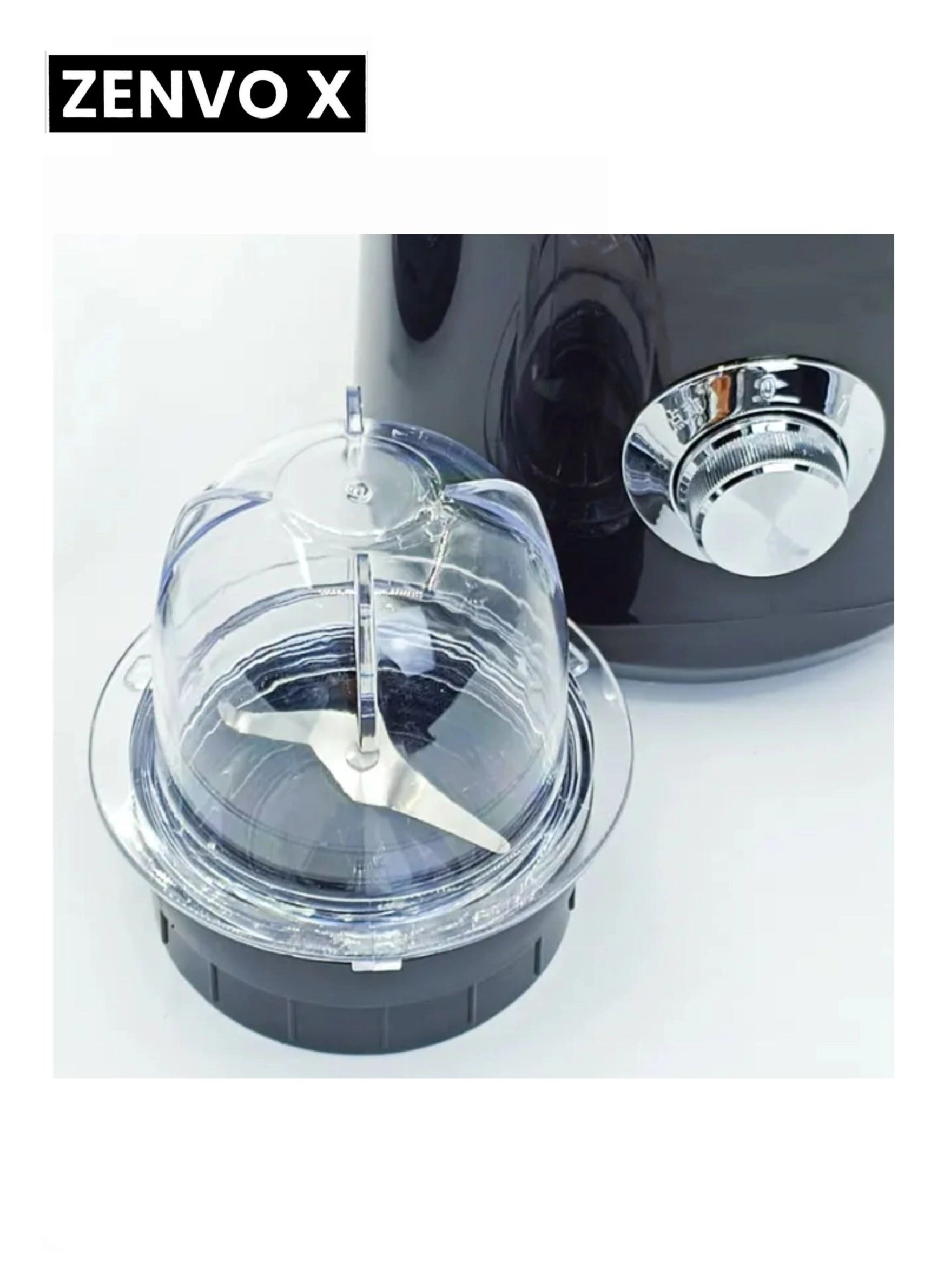 Smoothie Blender & Grinder - Stainless Steel Blades Multi-Speed Settings