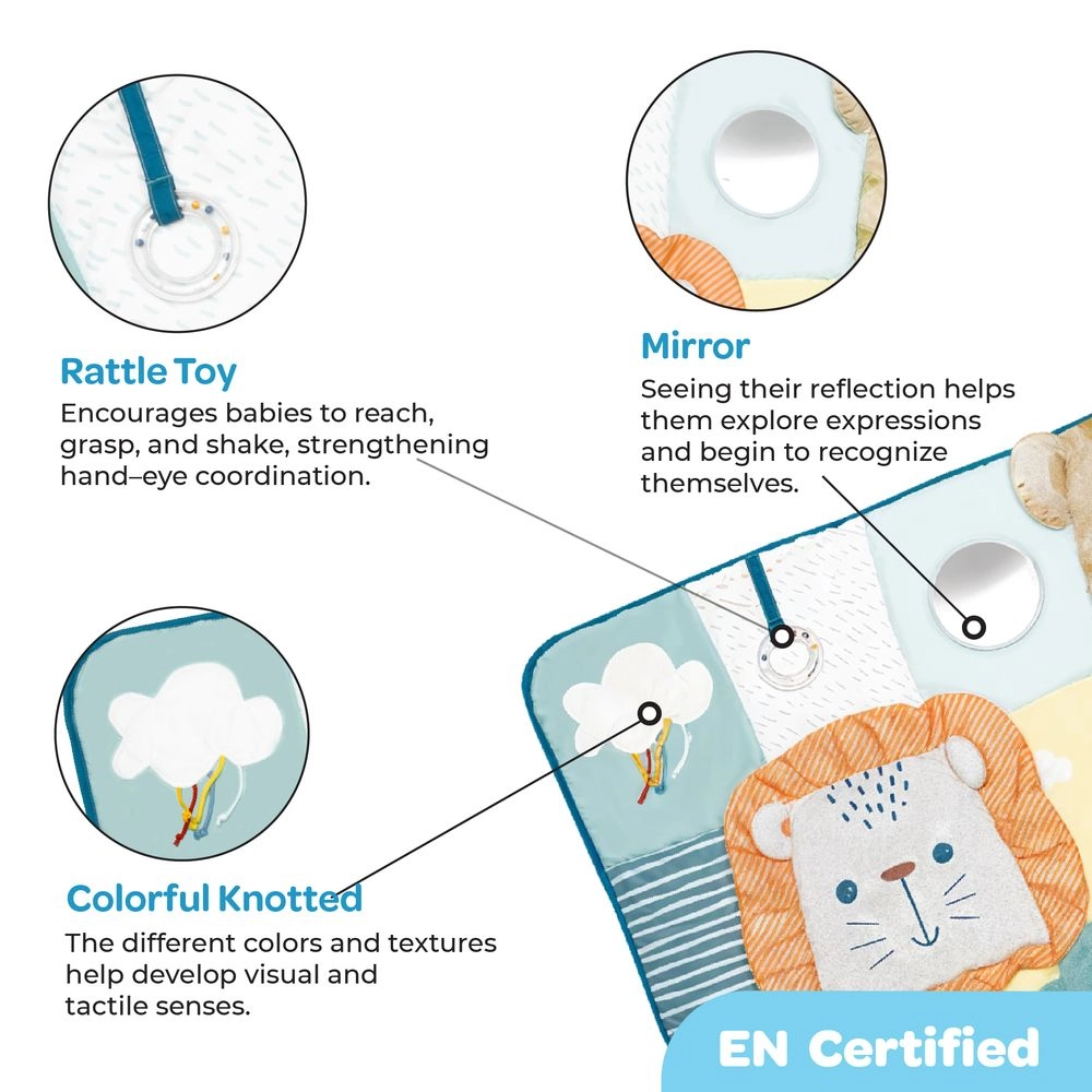 Wilde Baby Playmat - Multicolor 0 months