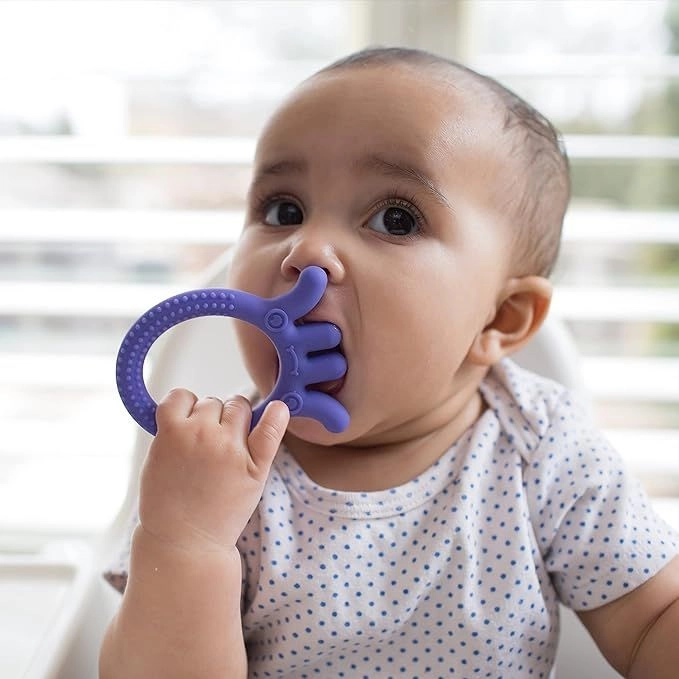 Flexees Friends Octopus Teether - 100% silicone