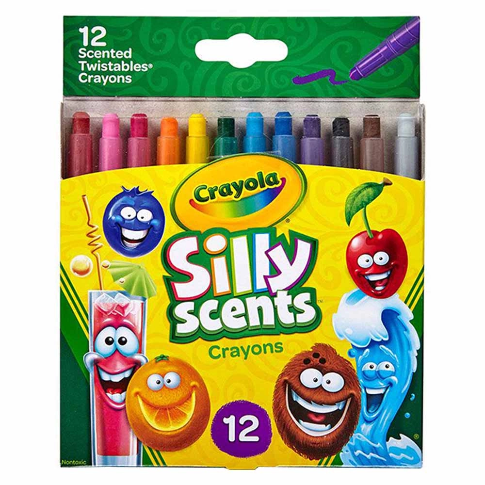 Scented Twistable Crayons - 12 piece(s)