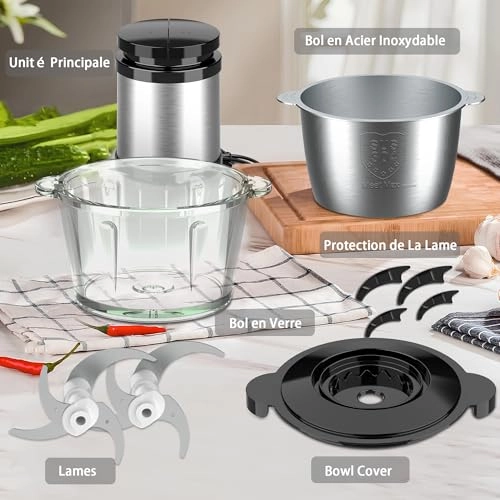 Electric Mincer - 2L 500W 2 Speed