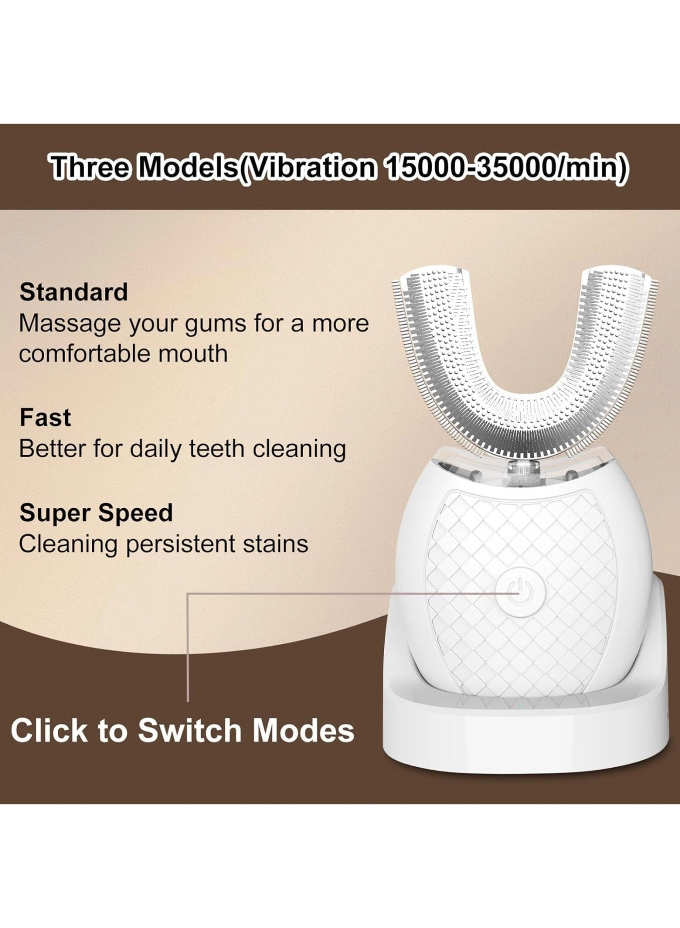 TB-01 - U-Shaped Ultrasonic 360° IPX7