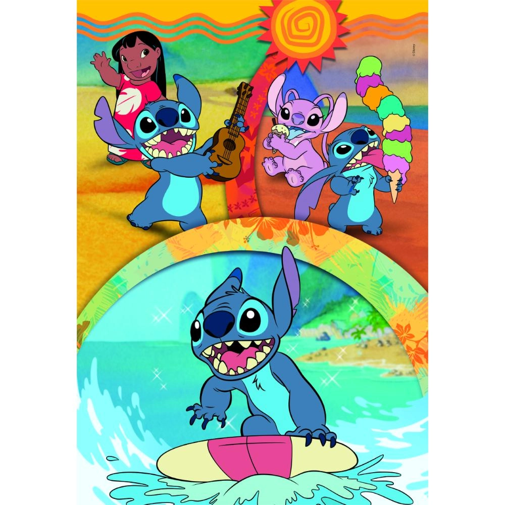 Stitch Summer Cool Puzzle (527-25042) - 104 pcs
