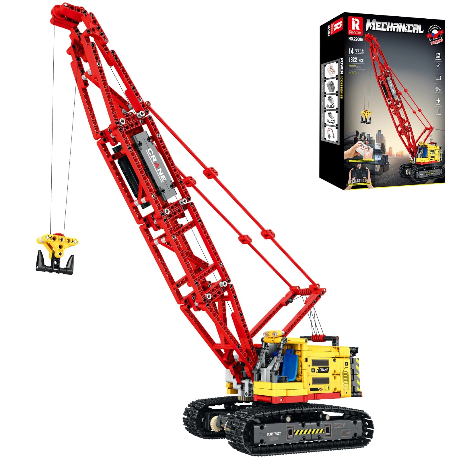Reobrix Crawler Crane - 1322 pcs