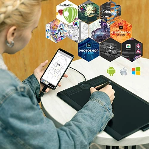 Levels Digital Tablet - 10 x 6 inch 8192 levels