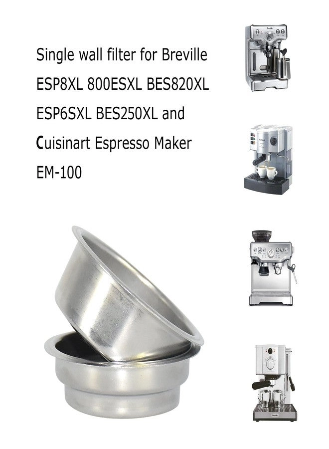 50mm Dual Wall Filter Basket - One Cup Two Cup