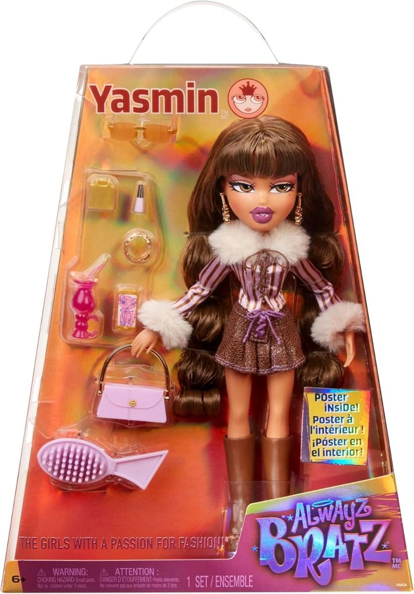 Yasmin Fashion Doll - 10 Accessories Multi Colour Ages 6+