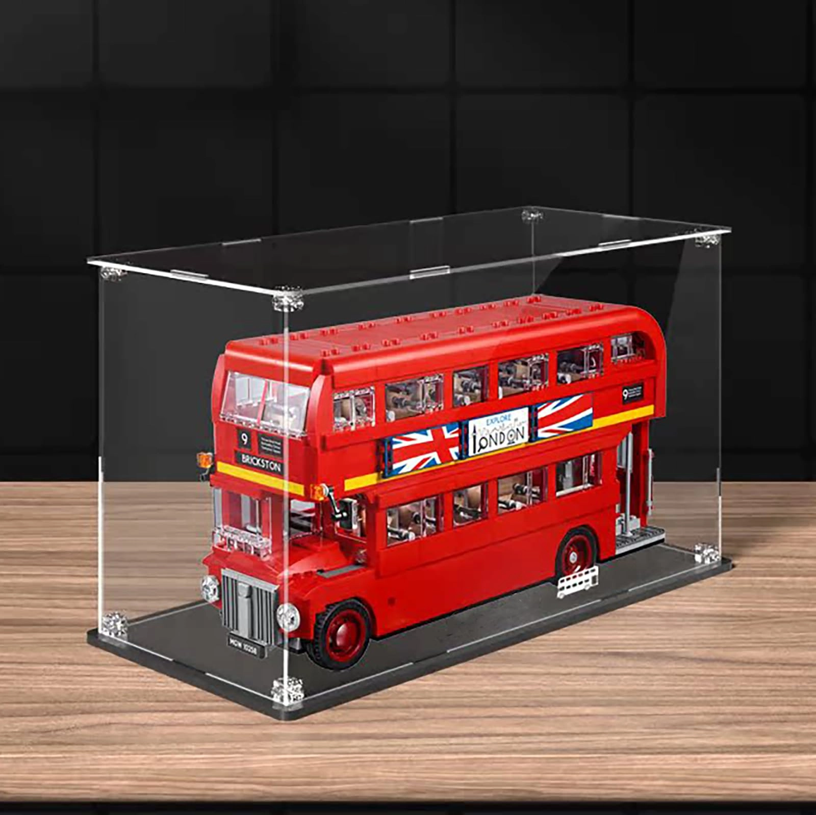 Generic Acrylic display box - 39 x 16 x 22 cm Transparent