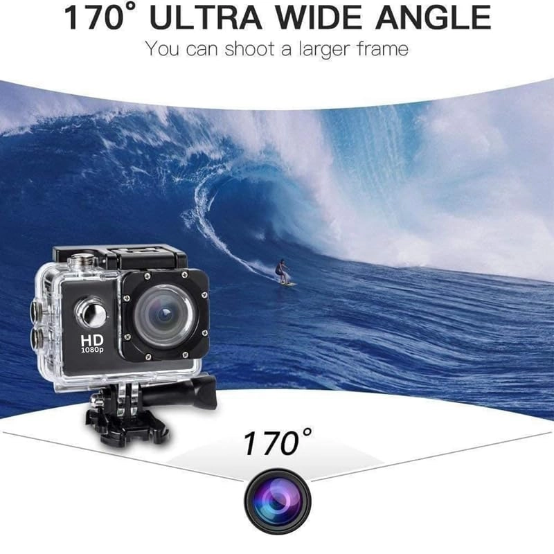 1080p.Action-camera - Full HD 12MP 2 Inches