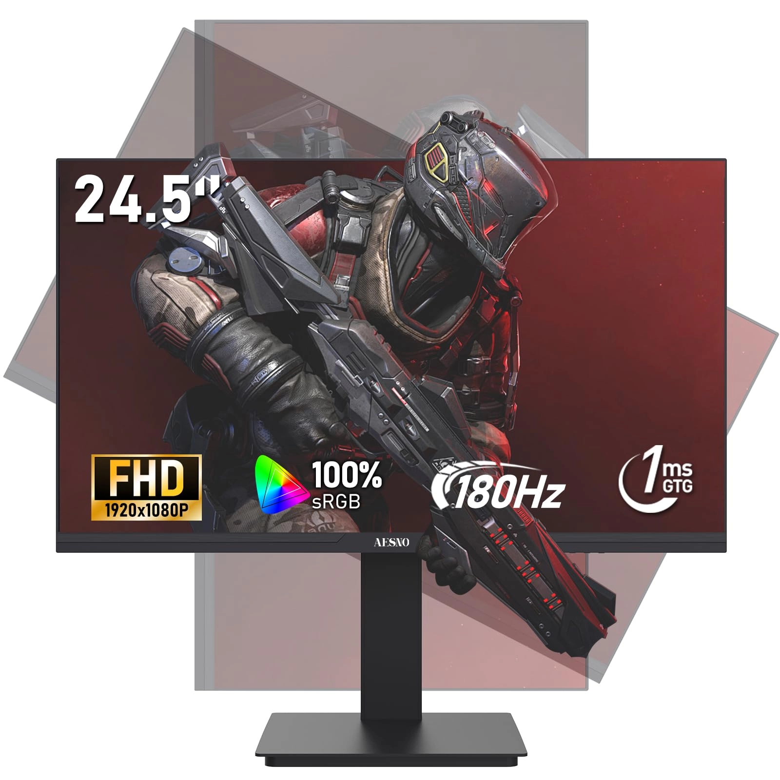 Aesno AE240ZD - 24.5 Inches 1920 x 1080 Pixels