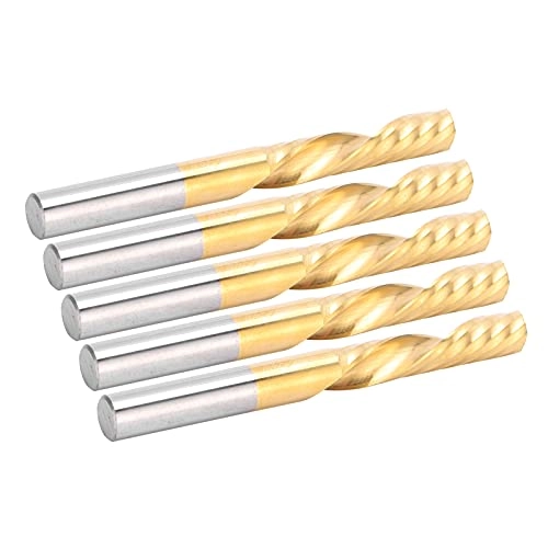 Spiral Router Bits - 6mm 6mm 5pcs