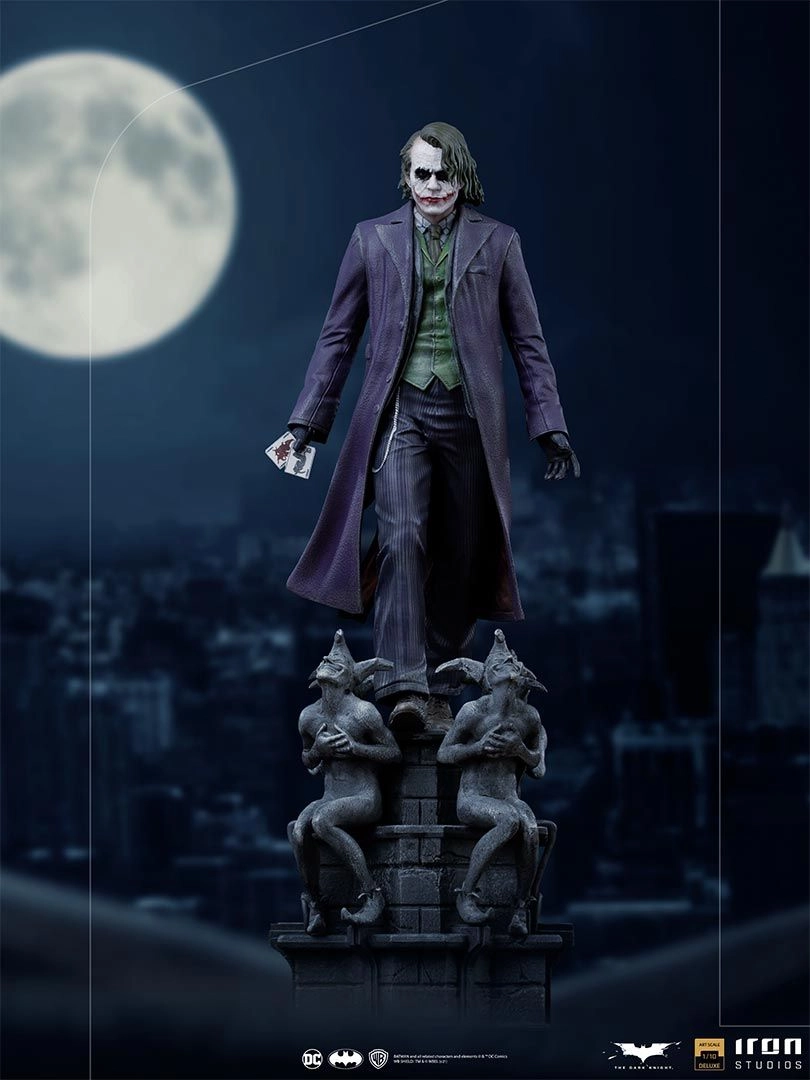 The Joker - The Dark Knight - Deluxe Art Scale 1:10 Hand Painted