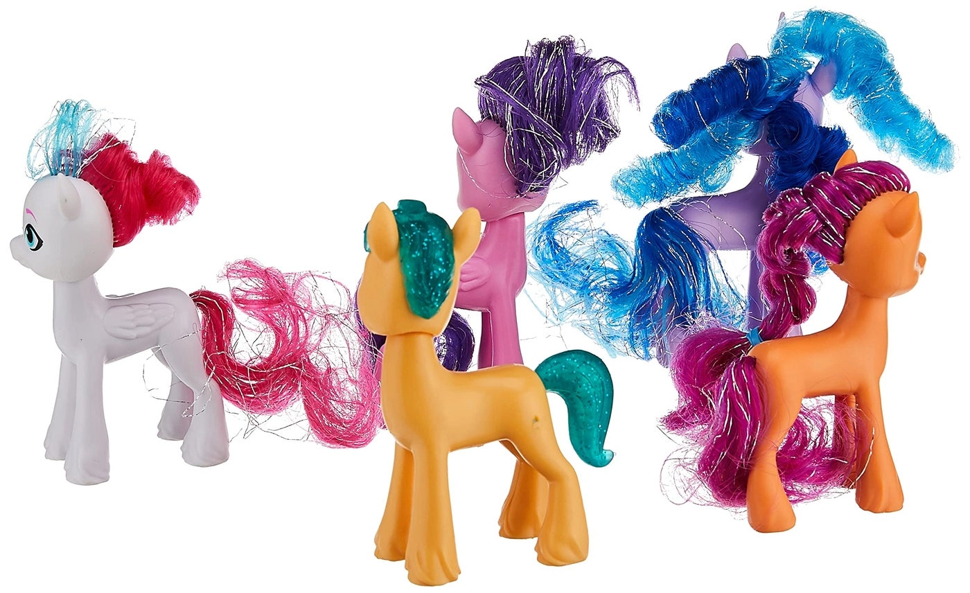 A New Generation Movie Unicorn Party Celebration Collection - 5 pony figures Party