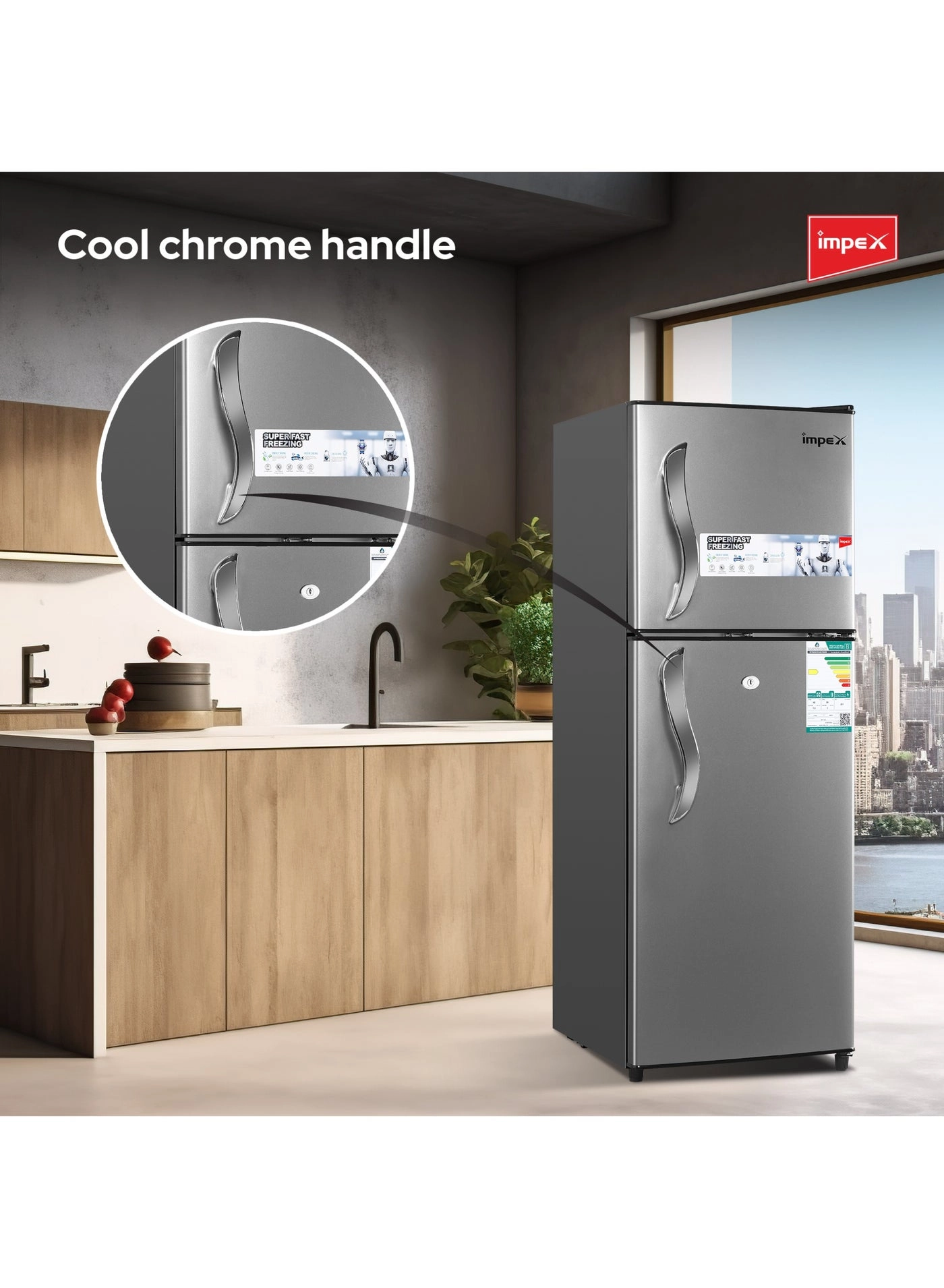 Front Load Washing Machine + Double Door Refrigerator