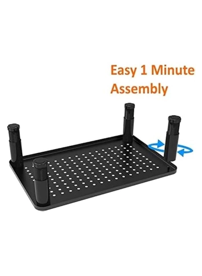 Metal Mesh Monitor Stand