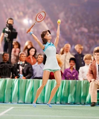 Billie Jean King Doll - Inspiring Women Blue Ages 6+