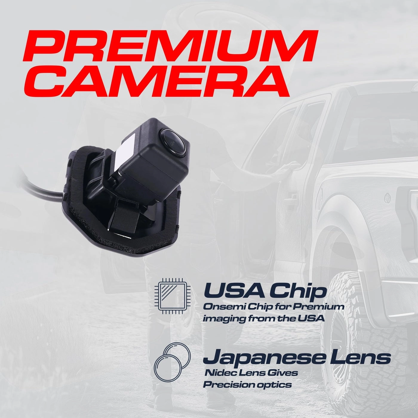 Backup Camera - Replacement for Nissan Altima Sedan (2014-2015)