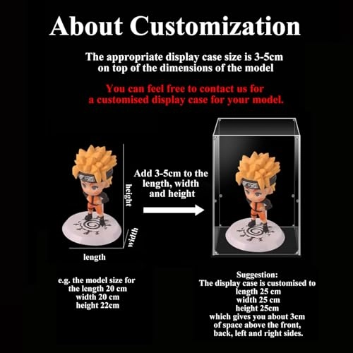 Acrylic Display Case (75252) - Dustproof 114 x 70 x 49 cm