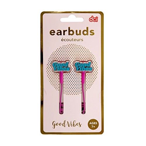 Good Vibes Sentiment Earbuds Wired Earbud