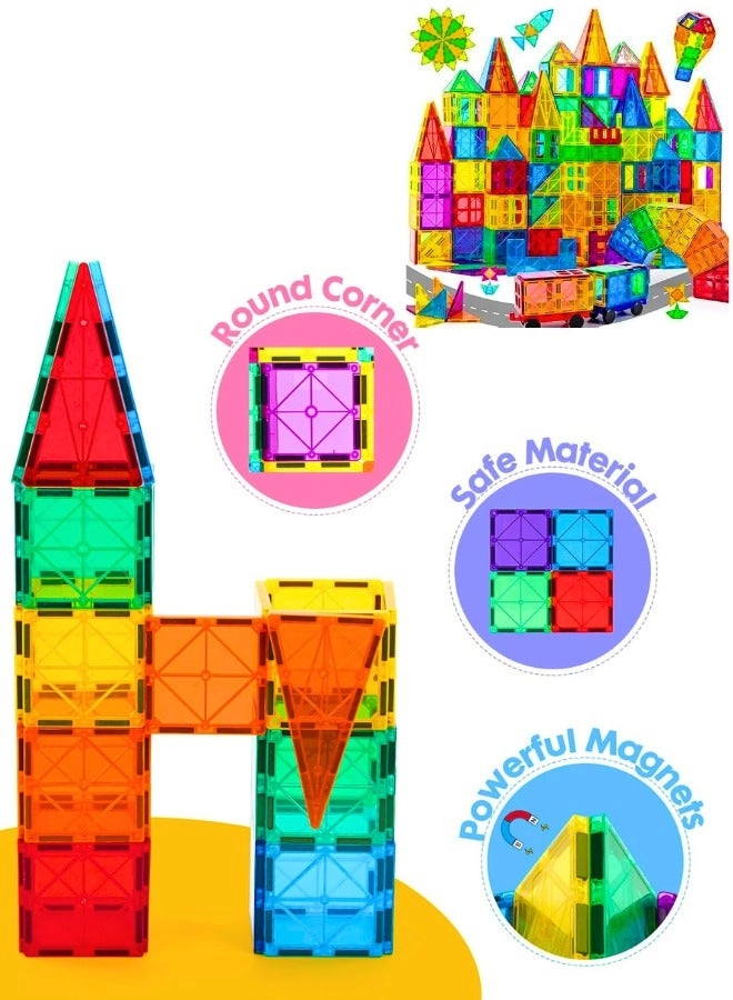 Magnetic Tiles - 136 pcs