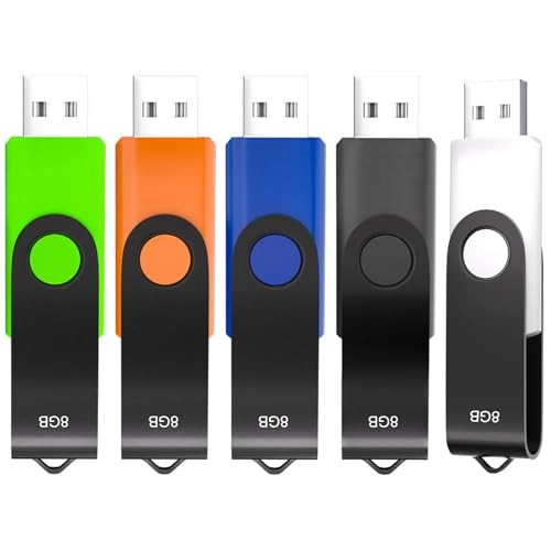 XinwaY USB Flash Drive - USB 2.0 Pack 8GB