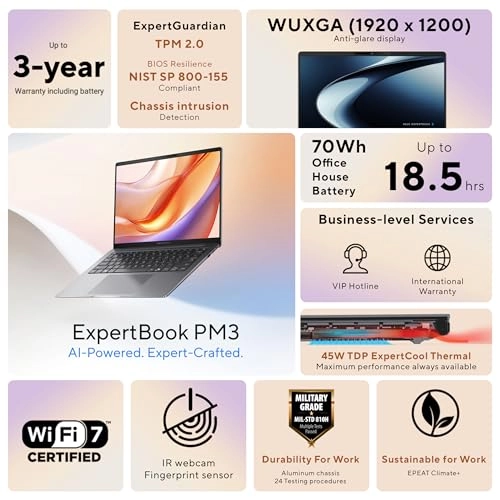 ExpertBook PM3 - 14'' 1TB 32GB Ryzen AI 7