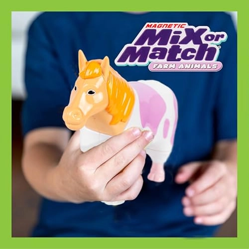 Magnetic Mix or Match Farm Animals - 24 months and up 16 pieces
