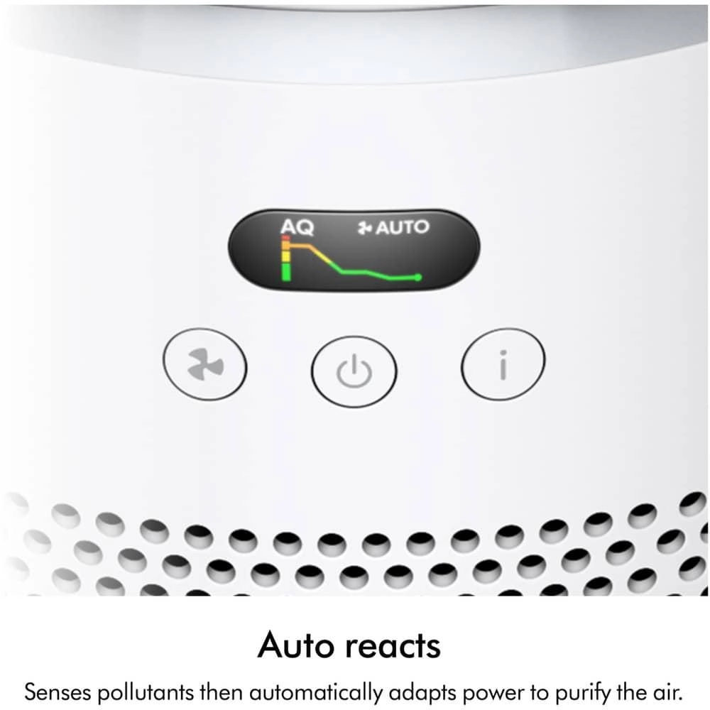 HushJet Purifier Compact - White/Silver 5-year filter life