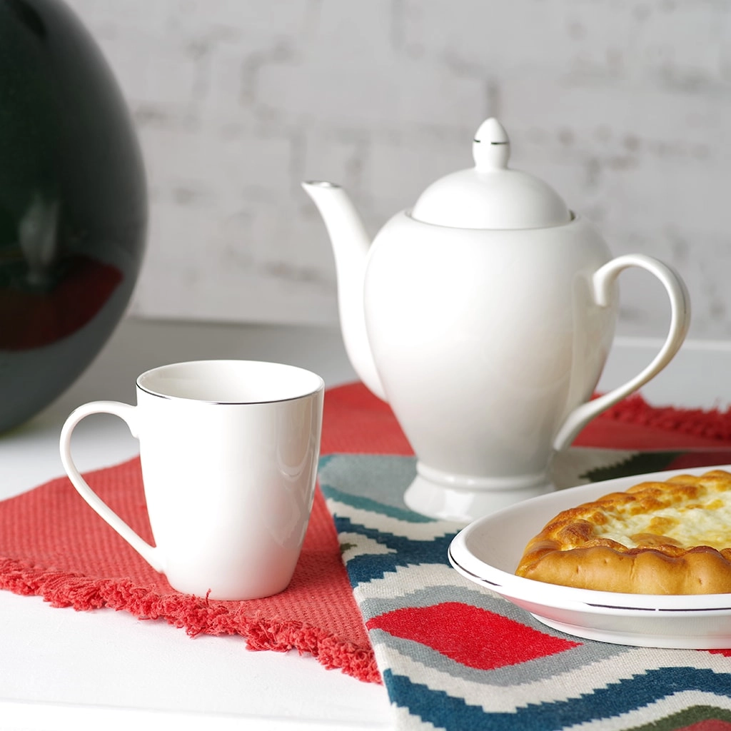 Aleksa - White Porcelain 1100ml