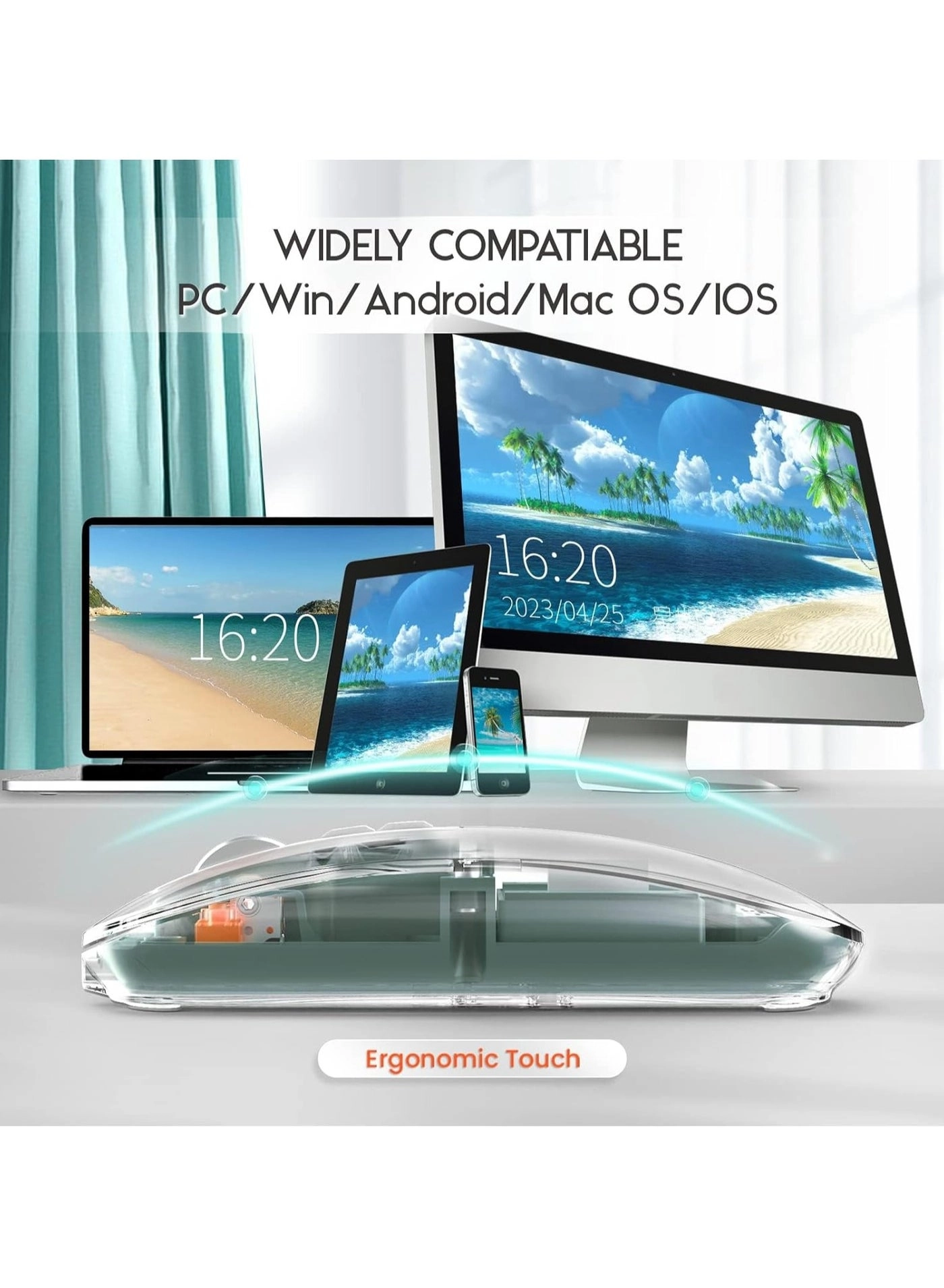 Wireless Mouse - 2.4G Bluetooth