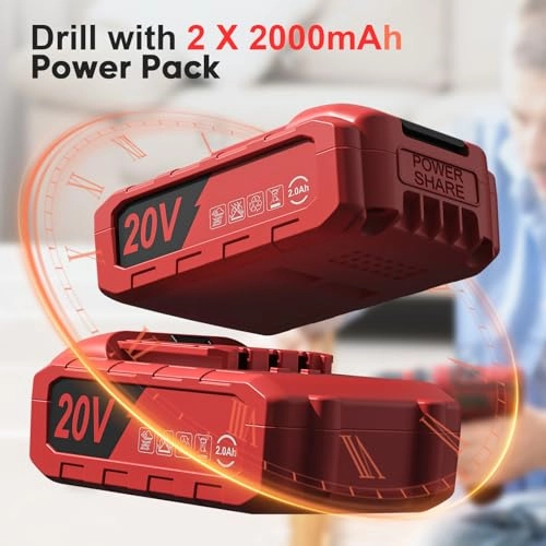 Cordless Drill Driver - 2000mAh