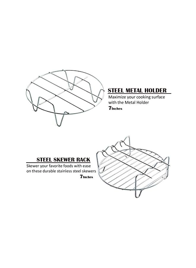 Air Fryers Accessories - Metal Set of 5