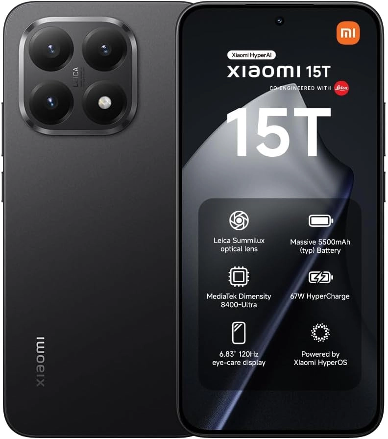 Xiaomi 15T - 12GB 512GB + Redmi Pad SE - 4GB 64GB + VIP Card